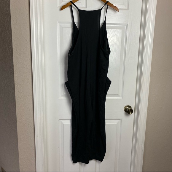 Eyeshadow Black Sleeveless Jumpsuit Bohemian NWT - Picture 4 of 5